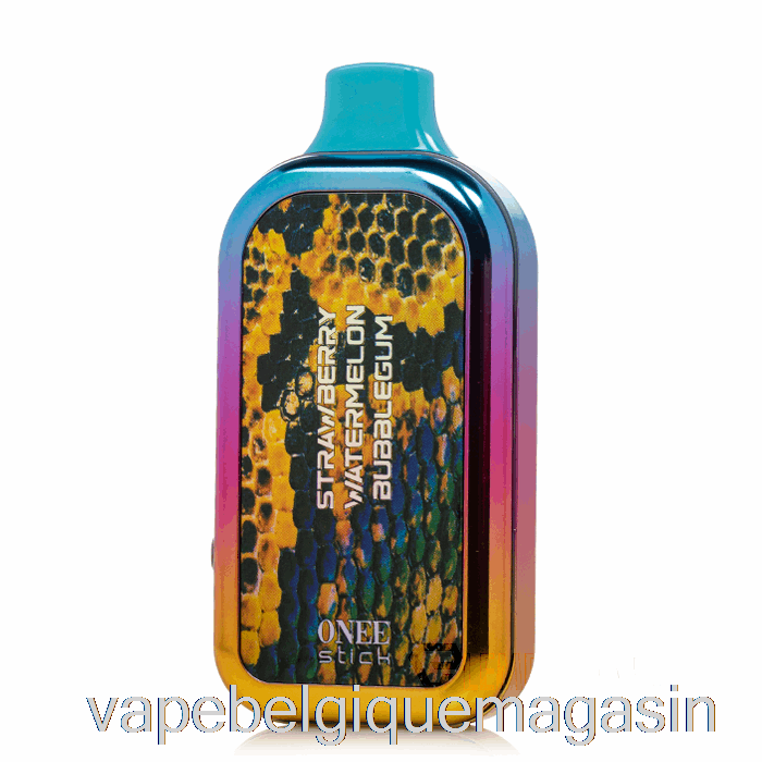Vape Belgique Yibla 6500 Bubblegum Jetable Fraise Pastèque